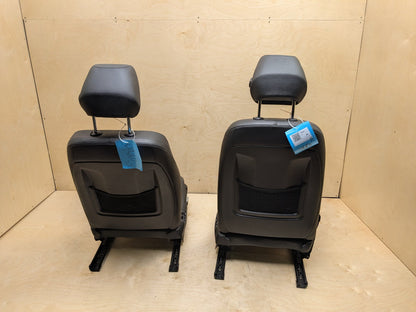 12-20 OEM BMW F30 F36 Front Left Driver Right Passenger Seat Assemblys SET Black