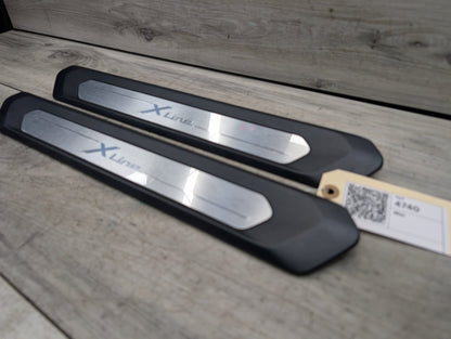 18-24 OEM BMW G01 G02 X3 X4 X Line Front Left Right Door Cover Trim Sills PAIR