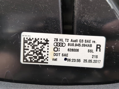 2015-2018 Audi Q3 8U Rear Right Passenger Outer Tail Light 8U0945094A OEM
