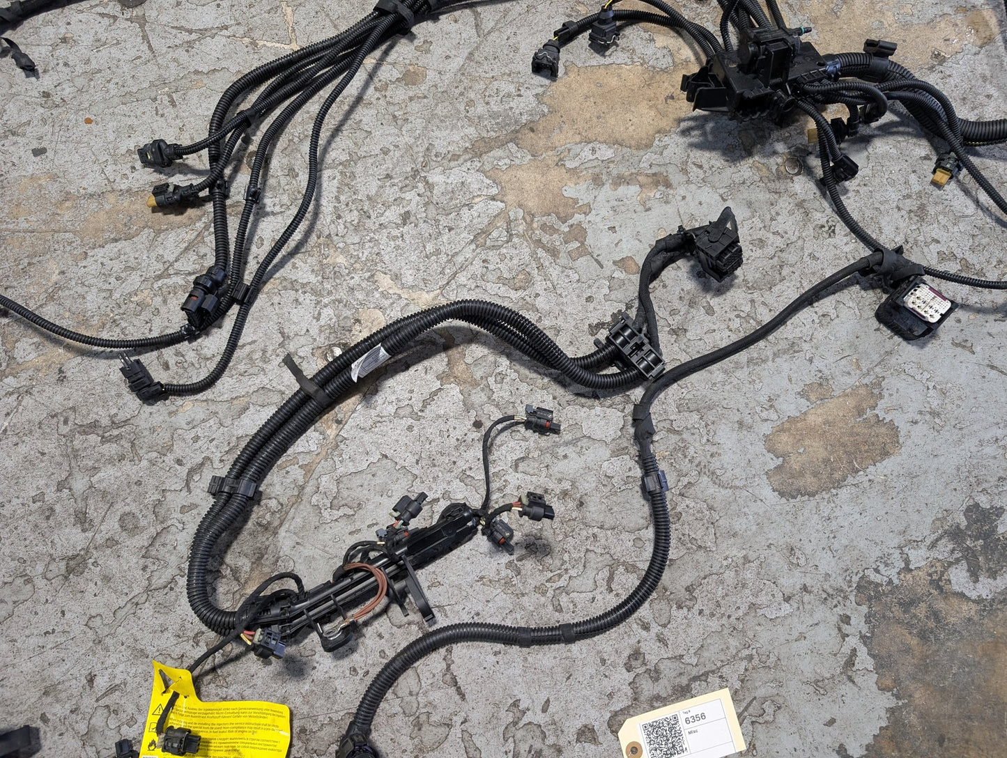 2017-2023 BMW G30 530i B46B20O0 Engine Motor Transmission Wiring Wire Harness SET 8642929
