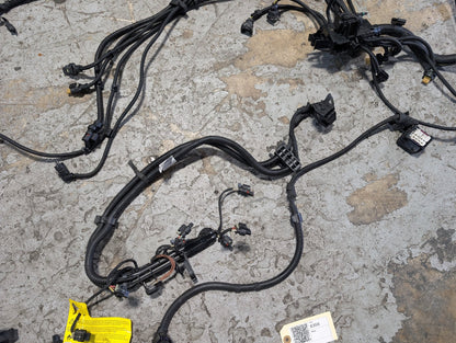 2017-2023 BMW G30 530i B46B20O0 Engine Motor Transmission Wiring Wire Harness SET 8642929