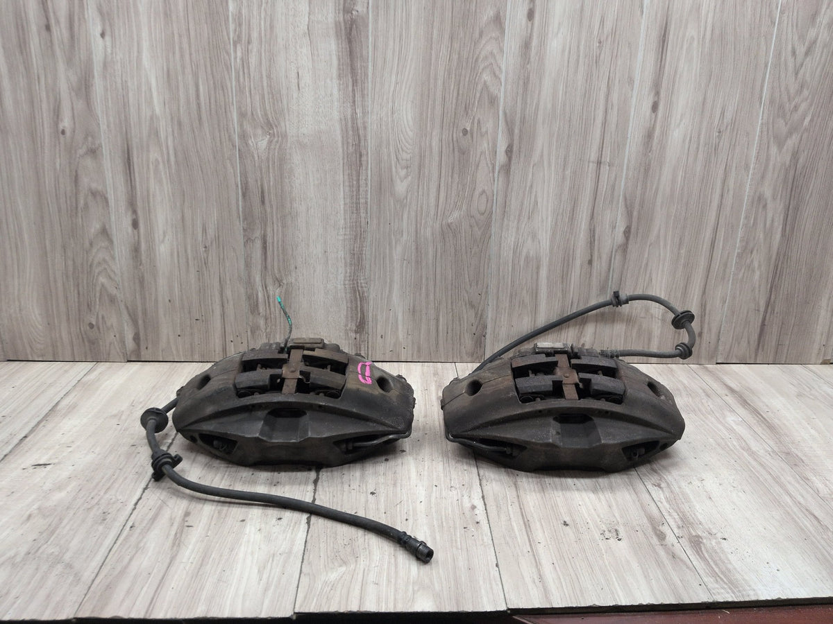 16-22 OEM BMW G11 G12 745eX 750i 750iX Front Left Right Brake Caliper Gray SET