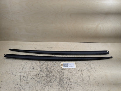 2012-2018 Audi A6 C7 Windshield Drip Trim Molding SET 4G0854326B OEM
