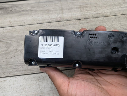 2007 - 2013 BMW X5 E70 Front AC Heater Climate Control Switch 9193965 N62B48B