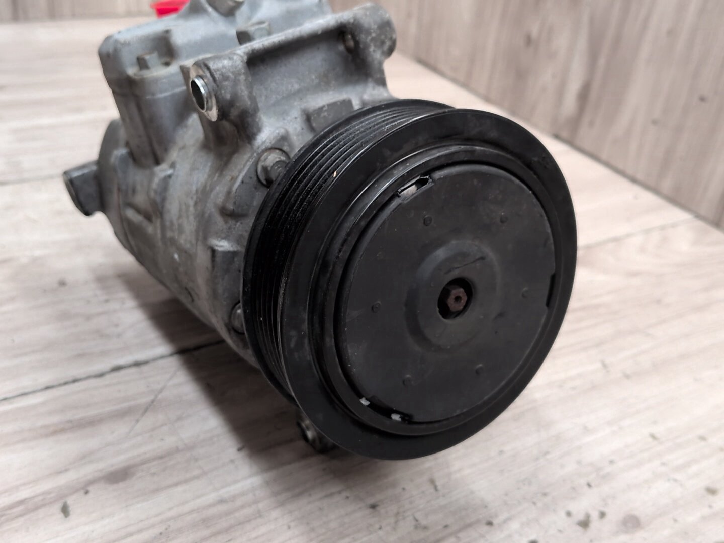 15-18 Audi 8U Q3 CCTA Engine Motor A/C AC Compressor Clutch Pump Pulley 1K0820808A