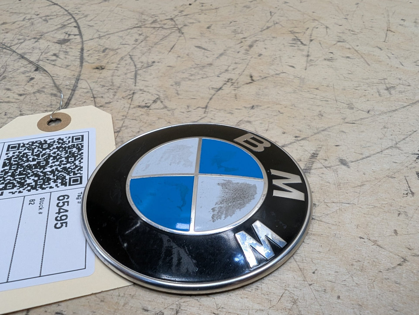 OEM BMW E85 F06 F10 F12 F13 Hood Trunk Emblem Badge Symbol Logo D=82 MM 7057794