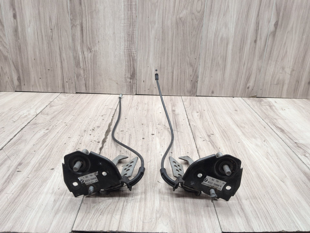 2011-2016 BMW M5 F10 Hood Bonnet Safety Lock Latches SET 7183764 OEM