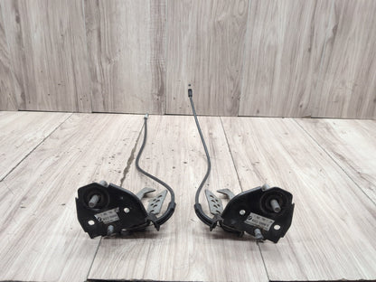 2011-2016 BMW M5 F10 Hood Bonnet Safety Lock Latches SET 7183764 OEM