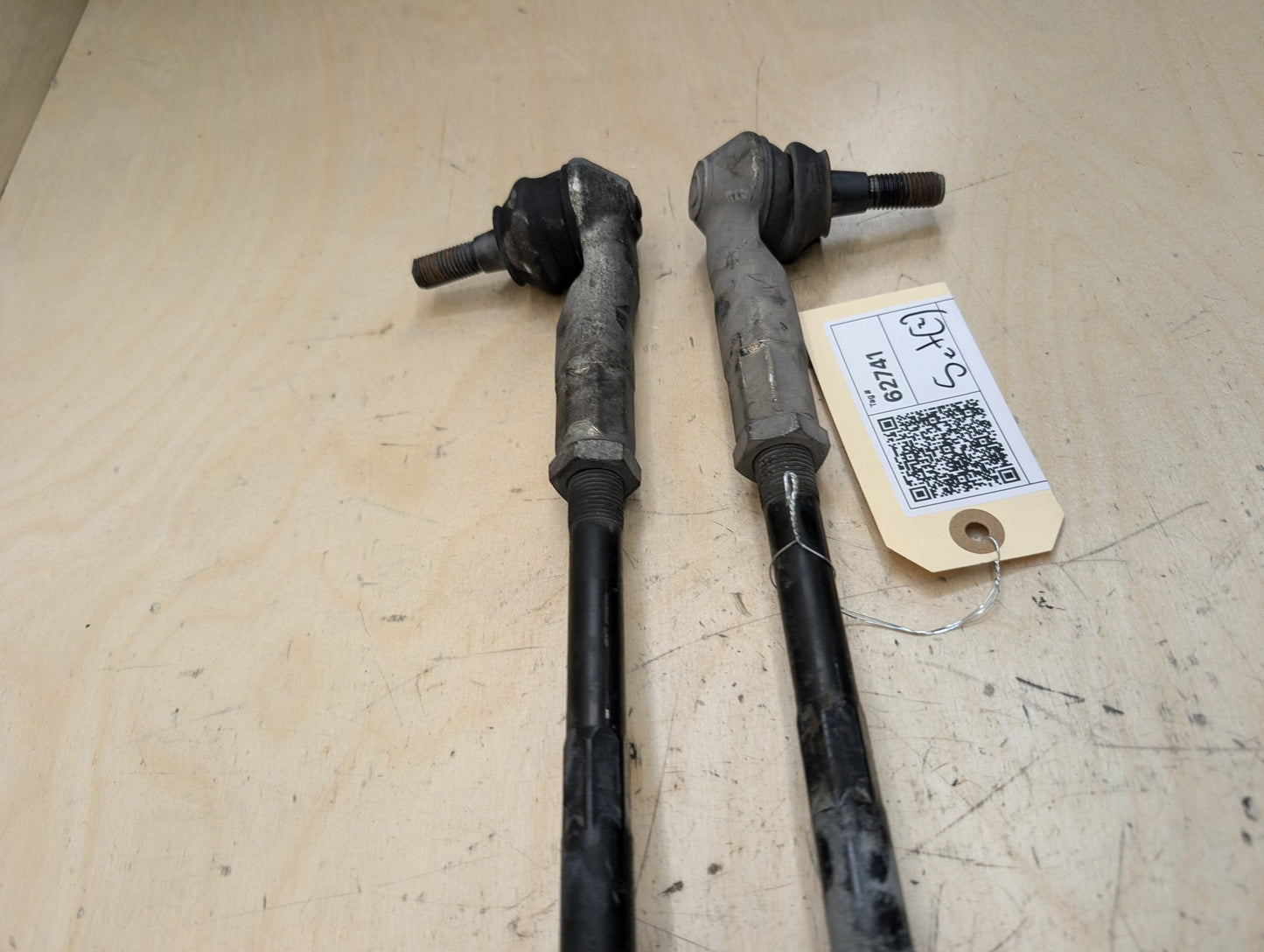 2015-2018 Audi Q3 8U Left Right Tie Rod W/ Boot SET 1K0423811K