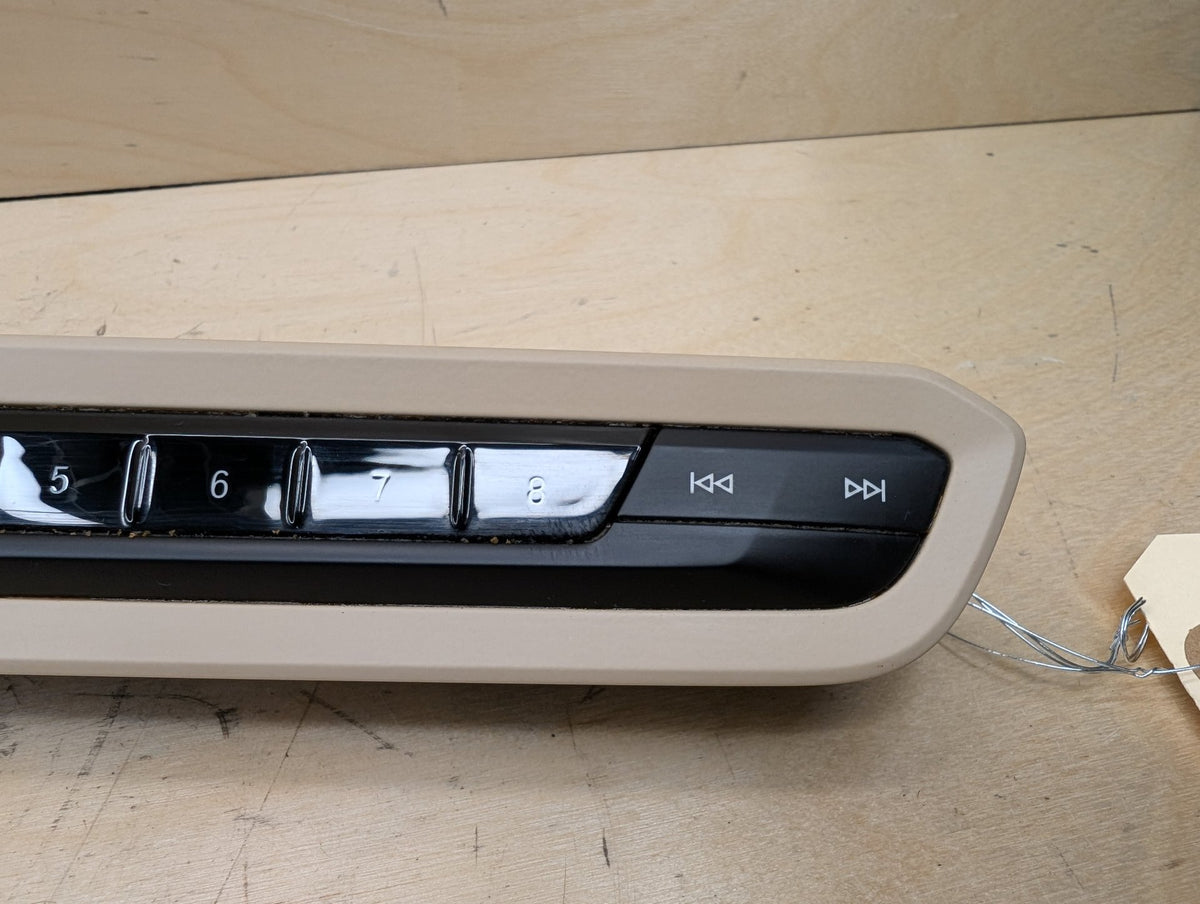 OEM BMW G20 G22 G23 G26 330 M340 430 Audio Control Radio Switch Button Beige