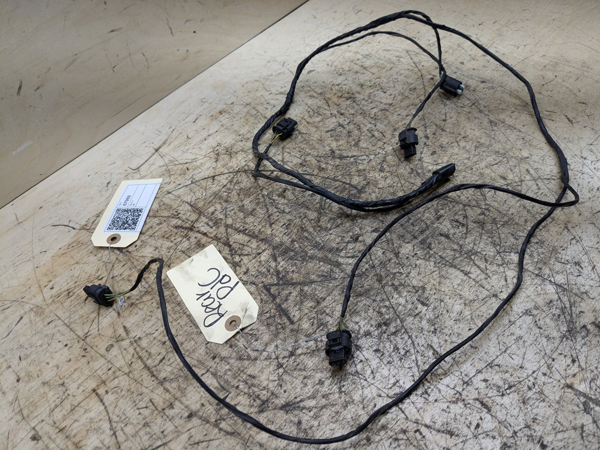 2008-2013 BMW 135i E88 Rear Bumper PDC Sensor Wiring Harness 9182571 OEM