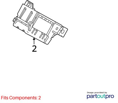 OEM BMW G20 G80 M3 Battery Power Distribution Terminal Junction Fuse Box