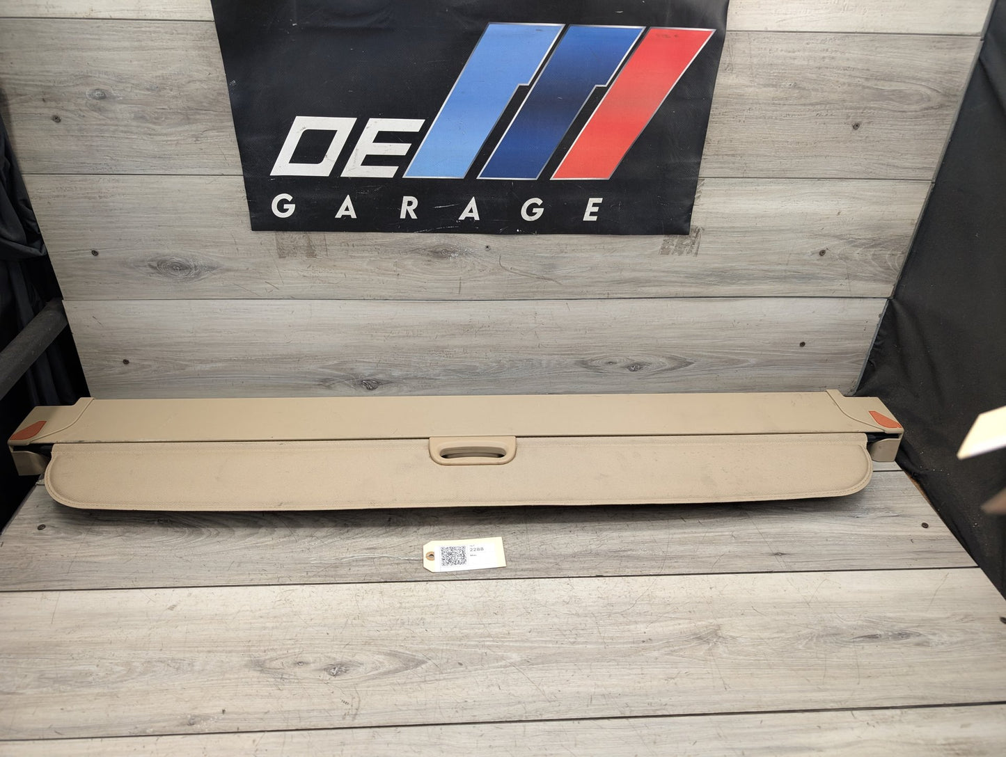 2007-2013 BMW X5 E70 Rear Trunk Upper Retractable Roller Luggage Shade Cover 6955873 Beige