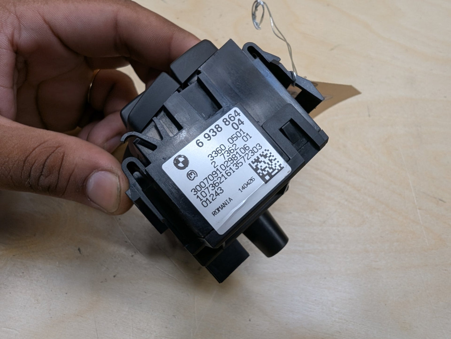 OEM BMW E82 E88 E90 E92 E93 M3 Headlight Switch Control Panel Light Module
