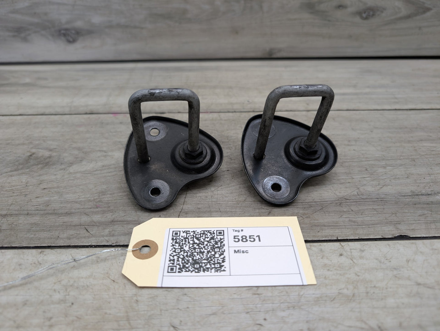 OEM BMW F90 F97 G01 G05 G06 G07 G12* G30 X3 X5 Hood Safety Latch Hook Pair SET