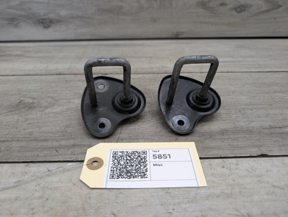 OEM BMW F90 F97 G01 G05 G06 G07 G12* G30 X3 X5 Hood Safety Latch Hook Pair SET