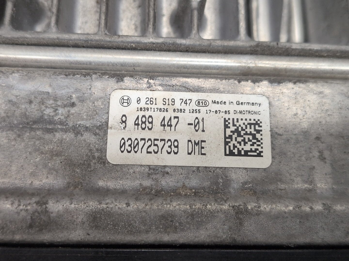 OEM BMW G11 G12 G30 M550 750 DME ECU Engine N63R Control Module Computer 880