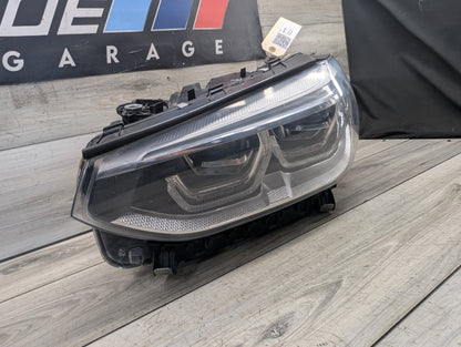 2018 - 2023 BMW X3 G01 Front Left Driver Headlight w/ Modules SET 8496827 B58B30M0