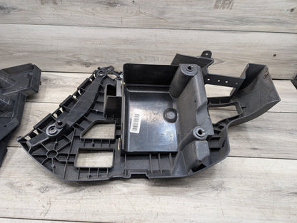 2015 - 2019 BMW X6 F86 Rear Left Driver Bumper Support Brackets SET 8056481 S63B44T2