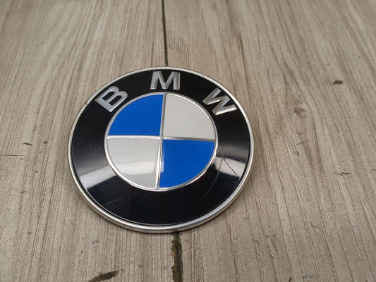 Genuine OEM BMW F39 F90 G20 G30 G80 M3 Bumper Hood Trunk Rear Round Emblem 74mm