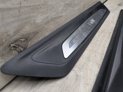 2012-2018 BMW 340i F30 Front Left Right Scuff Plate Door Sill SET 7410460