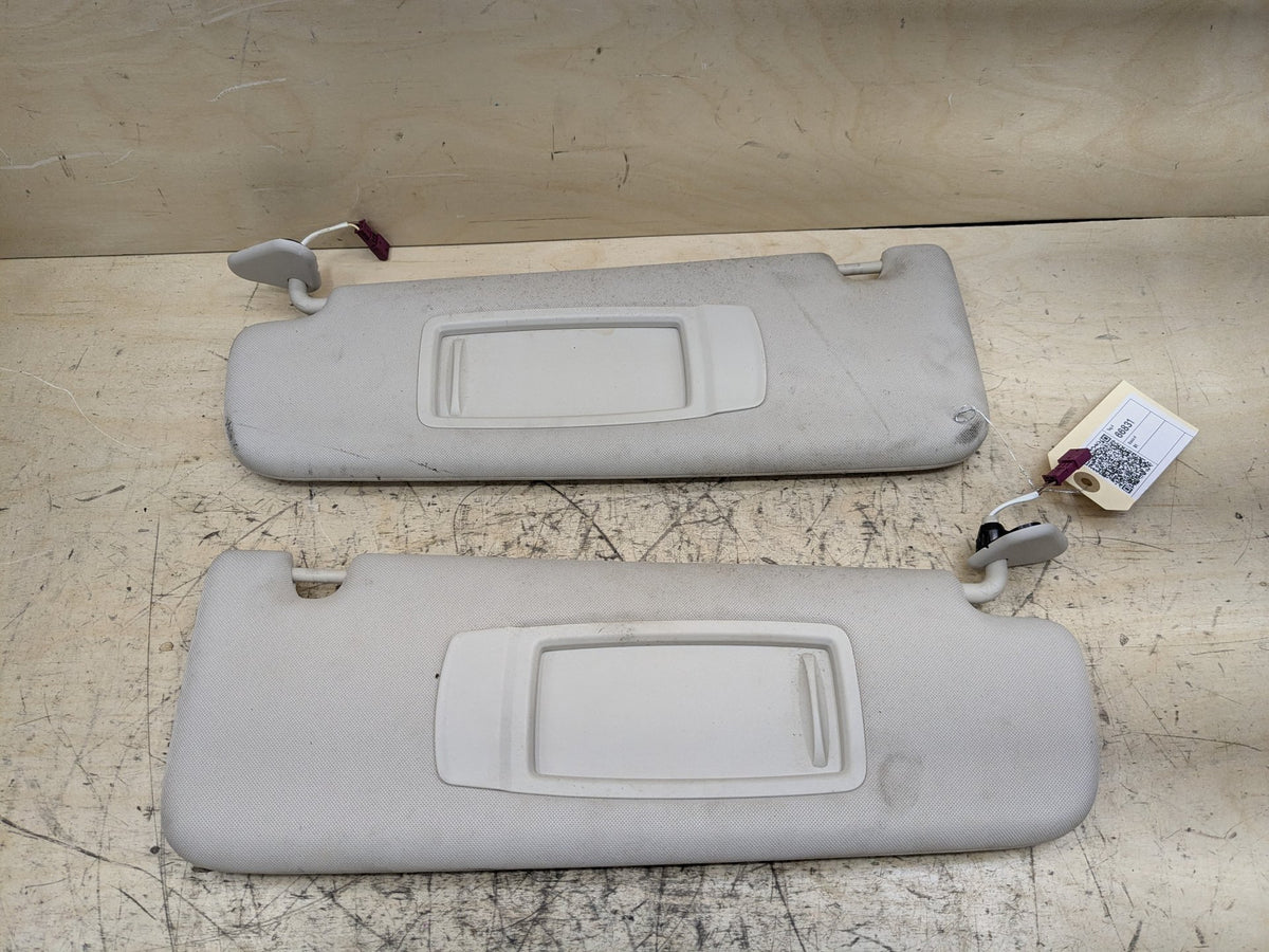 2016-2019 BMW 740Li G12 Front Left Right Sun Visor SET 7394874 OEM