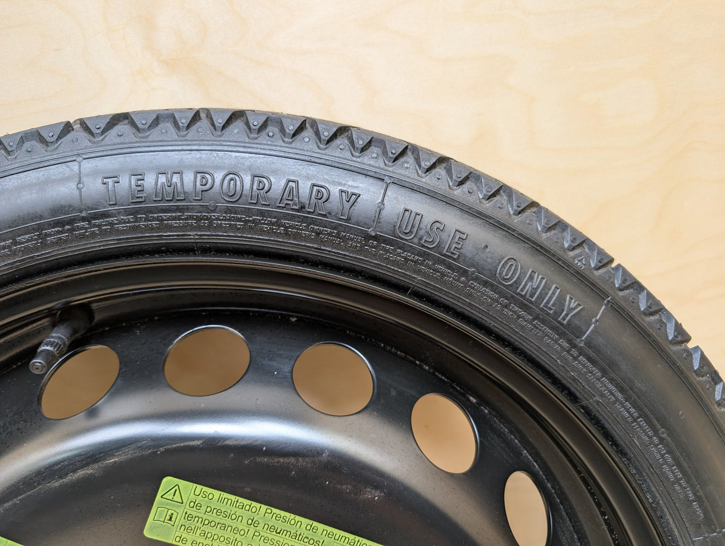 2008 - 2017 Audi S5 8T Emergency Spare Wheel Rim Tire 8K0601027D