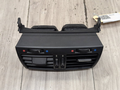 07-14 OEM BMW E70 E71 X5 X6 X5M X6M Rear Center AC Air Vent Grille Black