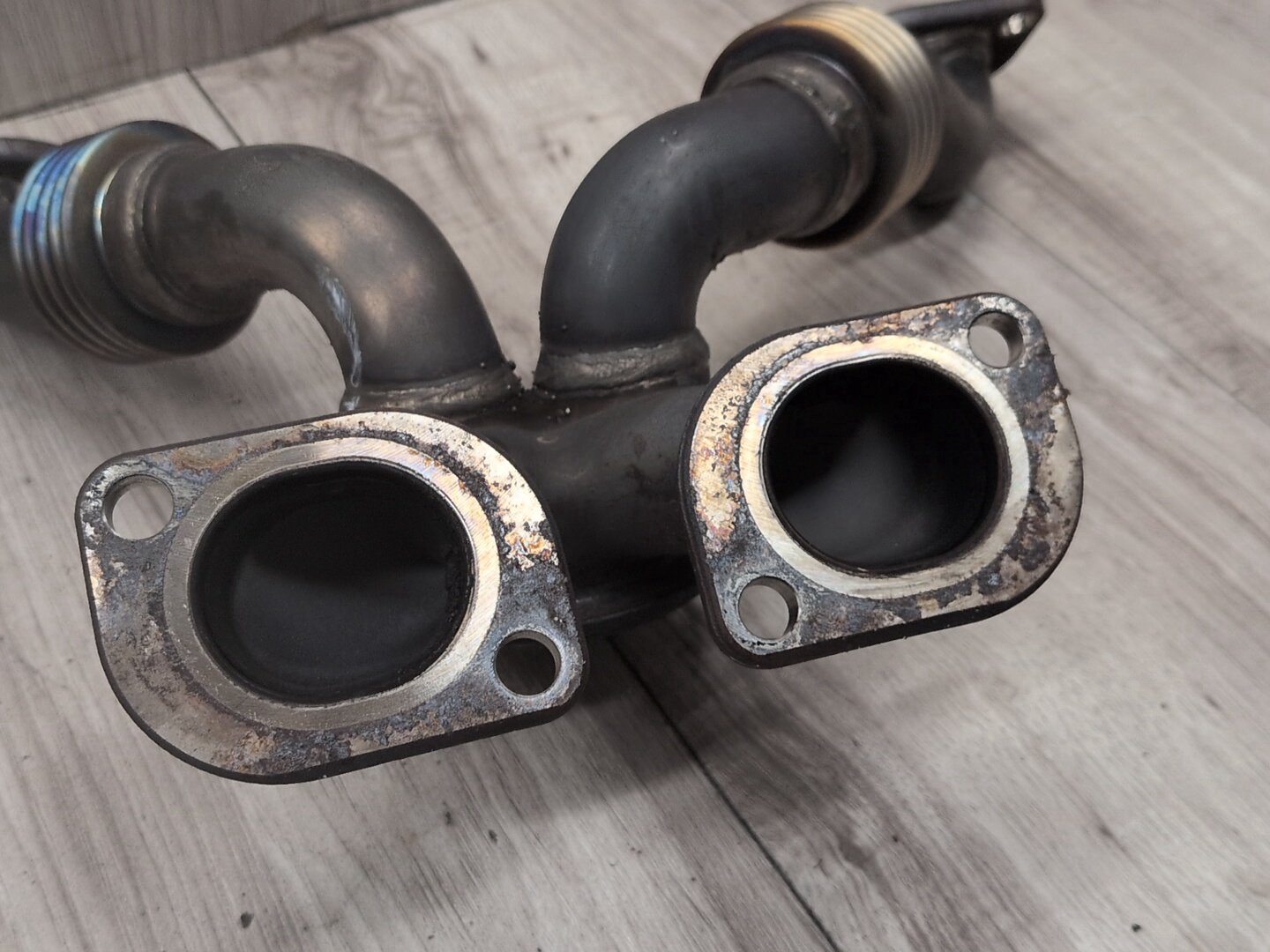 OEM BMW F06 F10 F85 F90 F95 X5M X6M M5 M6 Left Right Turbo Exhaust Manifold SET