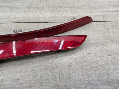 2011-2016 BMW 535i F10 Rear Left Right Bumper Reflectors SET 7203237