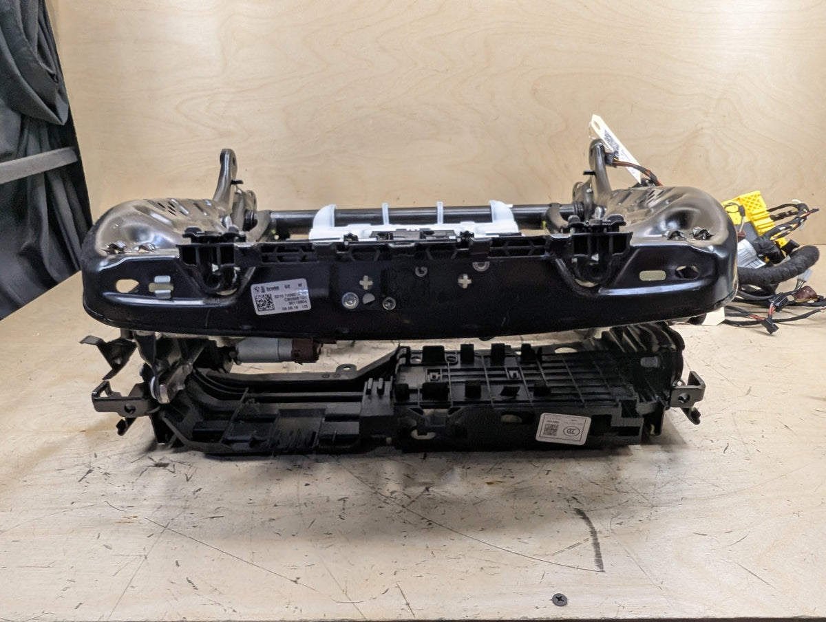 OEM BMW F95 G05 G06 G07 X5 Front Right Passenger Seat Lower Track Frame w Motors