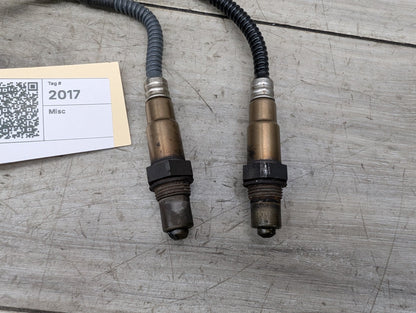 2011 - 2016 BMW 528i F10 Cat Catalytic Oxygen O2 Lambda Probe Sensors SET 7589122 N20B20O0