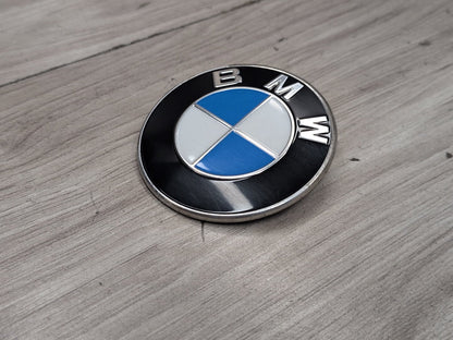 Genuine OEM BMW F39 F90 G20 G30 G80 M3 Bumper Hood Trunk Rear Round Emblem 74mm
