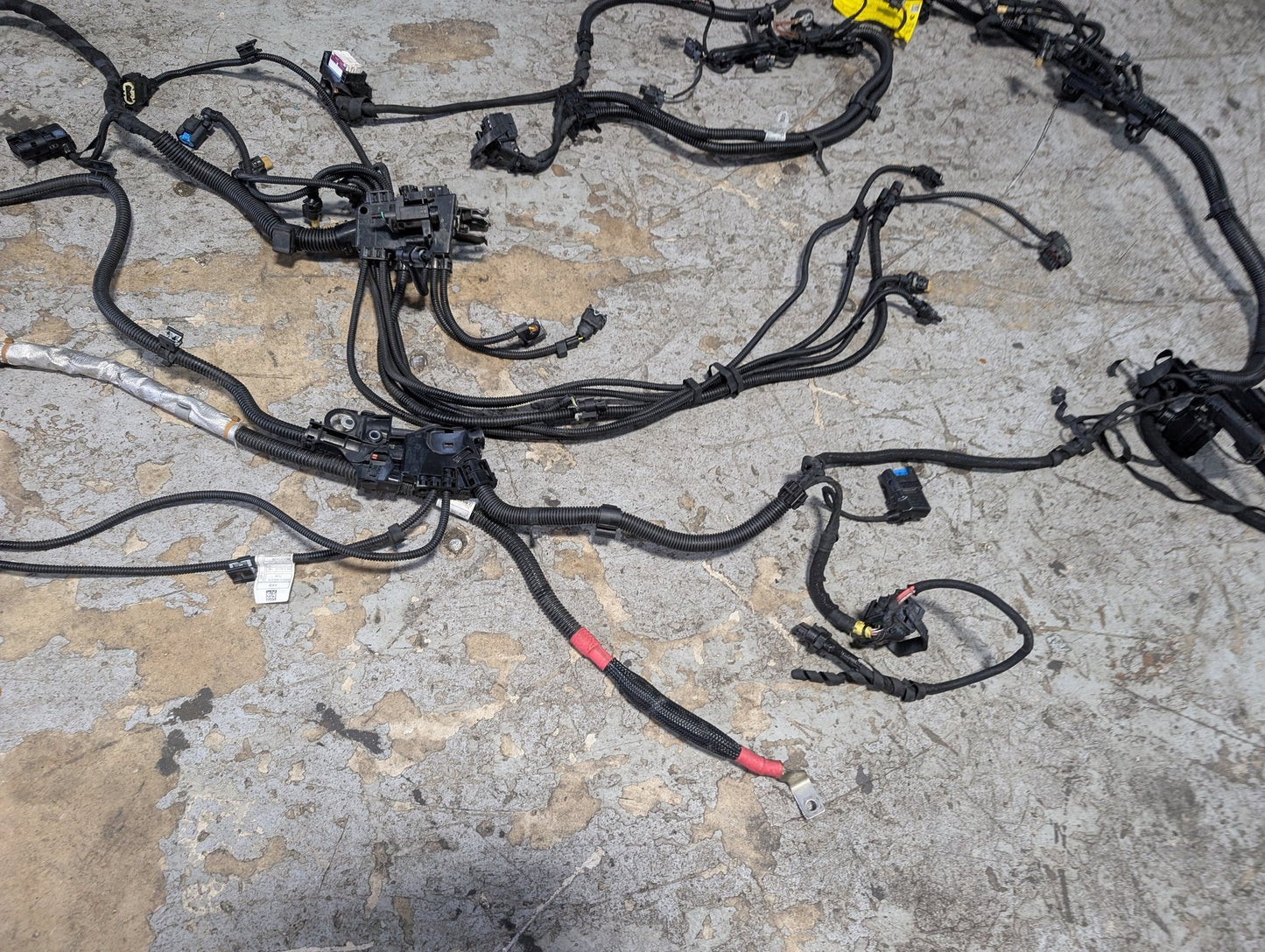 2017-2023 BMW G30 530i B46B20O0 Engine Motor Transmission Wiring Wire Harness SET 8642929
