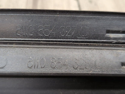 2018-2023 Audi S4 B9 Front Left Right Side Windshield Drip Trim Molding SET 8W0854327C