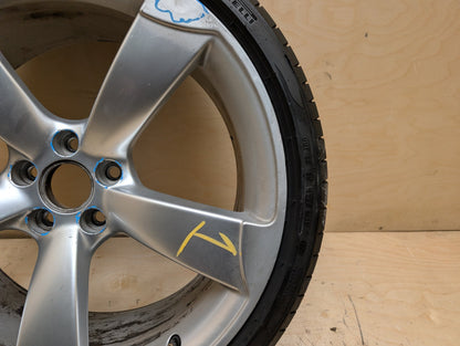 08-17 OEM Audi RS5 20x9 ET26 Aluminum Wheel Rim 5 Spoke 8T0601025AD
