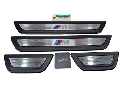 OEM BMW F25 F26 X3 X4 M SPORT Front Rear Left Right Door Sill Cover Trims SET