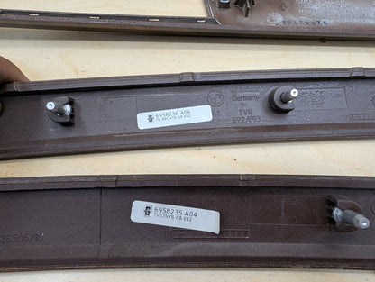 2007-2013 BMW 328i E93 Front Rear Left Right Dash Interior Trims SET 7129555