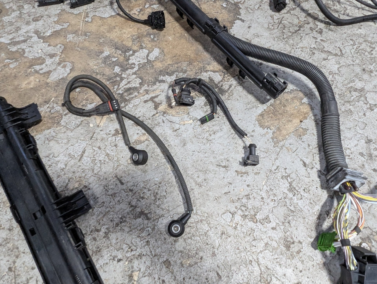 2007-2013 BMW E93 335i N54B30A Engine Motor Wiring Wire Harness 7543924