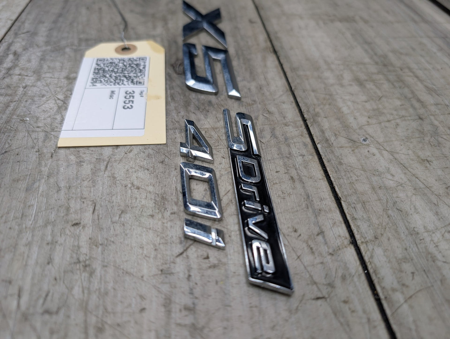 2019-2026 BMW X5 G05 Emblem Badge Symbol Logo SET 7424395