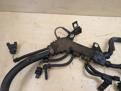 2012-2018 BMW F30 328i N20B20O0 Engine Motor Wiring Wire Harness 8645493