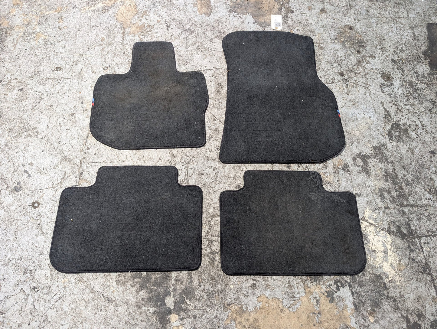 18-21 OEM BMW G01 F97 X3 X3M M Front Rear Carpet Floor Mats Black SET