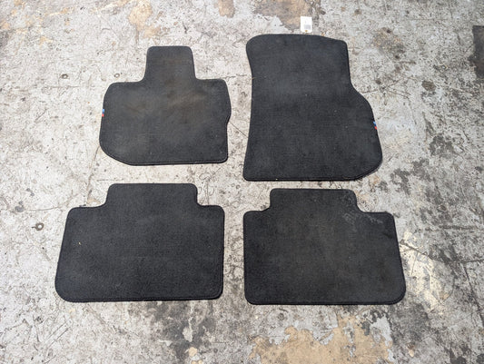 18-21 OEM BMW G01 F97 X3 X3M M Front Rear Carpet Floor Mats Black SET