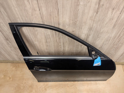 10-16 Mercedes-Benz Sedan W212 Front Right Passenger Door Shell Panel Black 040