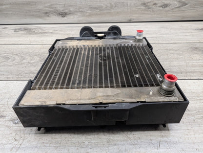 OEM BMW F02 F06 F10 F12 F13 535 550 Front Left Driver Auxiliary Coolant Radiator