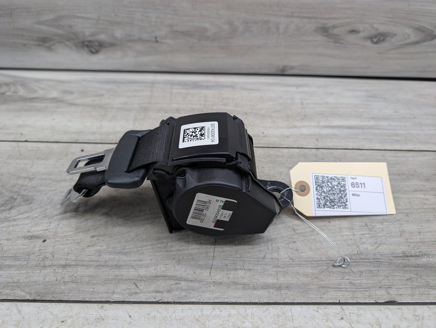 OEM BMW F90 M5 G30 530 540 Rear Center Middle Upper Seatbelt Seat Belt Retractor