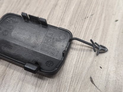 2015-2018 Audi Q3 8U Rear Left Right Bumper Tow Hook Insert Covers SET 8U0807441H OEM