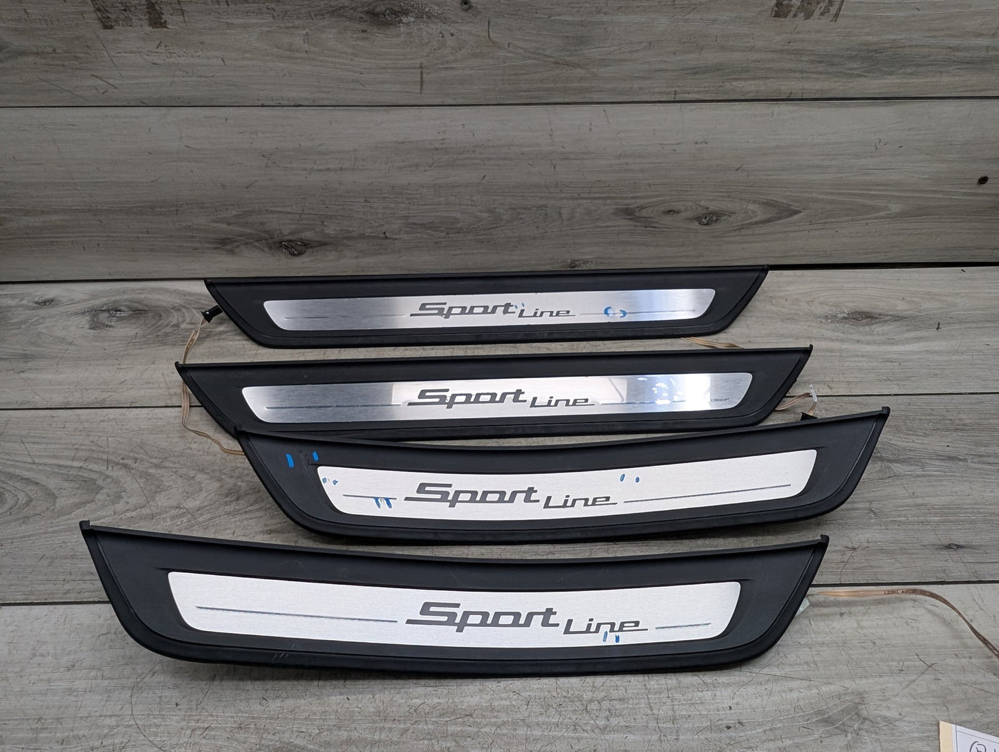 2017-2023 BMW 530i G30 Front Rear Left Right Scuff Plate Door Sill SPORT SET 7405774