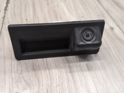 15-18 Audi Q3 8U Liftgate Trunk Lid Release Handle Switch w/ Camera 5N0827566