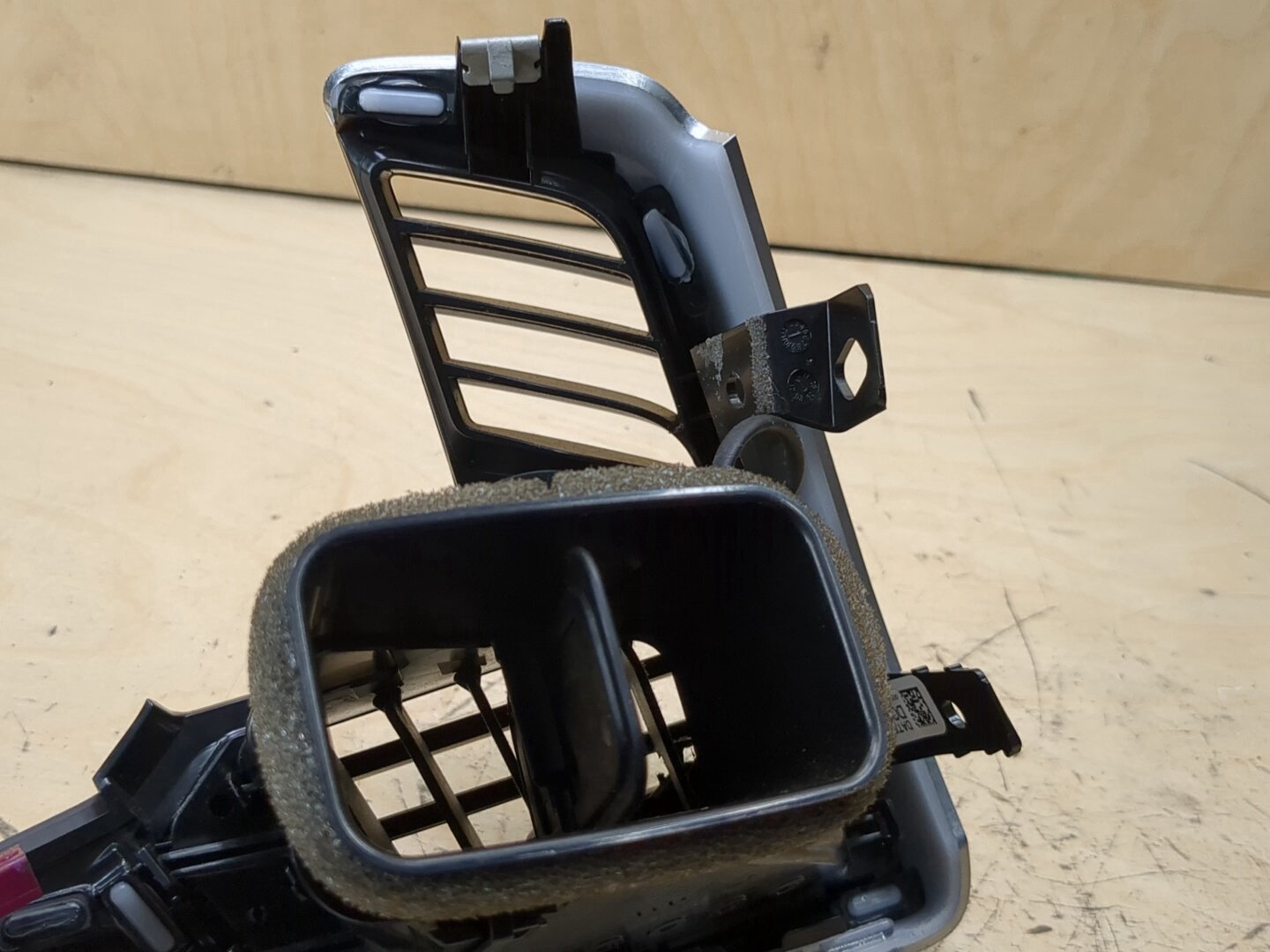 19-25 OEM BMW G05 G06 X5 X6 Left Driver Side Air AC Vent Dash Grille Aluminum
